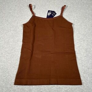 Empetua Shaping Cami Womens 2XL Brown Tank‎ Top Camisole Casual Adjustable NWT
